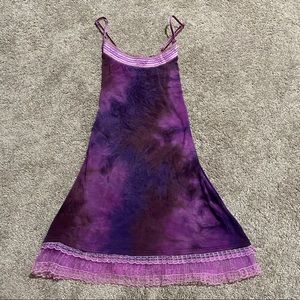 Free People Tie Dye Slip Dress